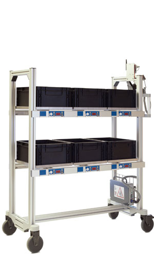 picking cart with high-precision scale