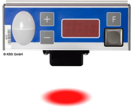 container illumination with pick by light LED pointer module