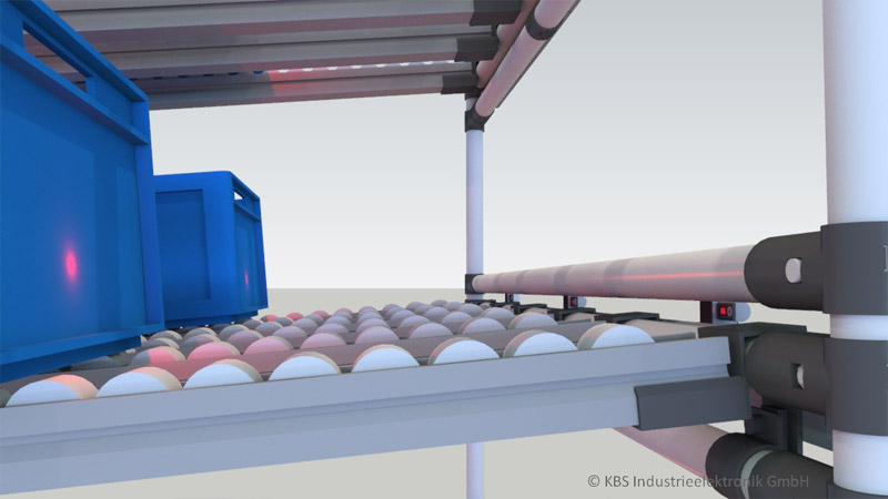TOF Sensor Modul mit Anprallschutz