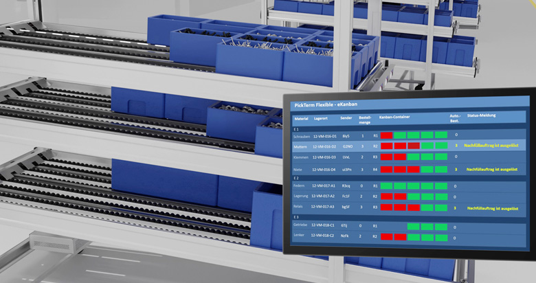 EKanban System für die elektronische Nachschubsteuerung